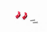 MPOWER Alu-alloy Rear Hub (for DWS. Choose Red/ Cyan or Gun Metal) MAU105