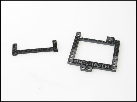 PN Racing LM Carbon Fiber Set for Reconfigurable Motor Mount MR2888CF