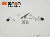 PN Racing Mini-Z MR03 Alum Caster Upper Arm 0 Camber MR3033