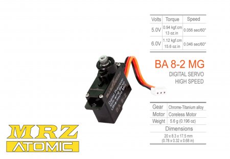 MRZ Metal Gear Servo (BA 82-MG) MRZ-01