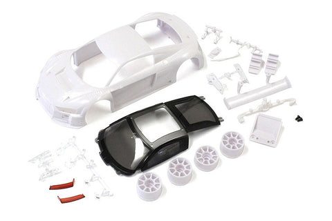 KYOSHO Audi R8LMS2015/16 White Body Set(w/Wheels) MZN189
