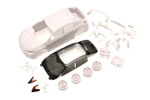 KYOSHO Honda Civic type R  White body set(w/Wheel) MZN194