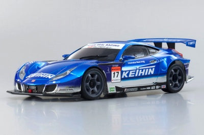 Pre-Owned KYOSHO Honda Keihin HSV-010 2010 MZP218KH Chrome Blue