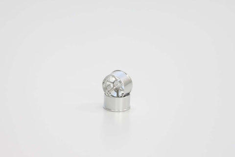 KYOSHO 4WD TE37 Alu Wheel Wide Off-Set (Silver)