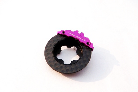 HIRO SEIKO Carbon Fiber Brake Disc Set  [Purple] 69967