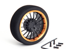 HIRO SEIKO Alloy Steering MF Wheel (18-Spoke)  [FBK+G] 69329