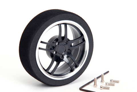 HIRO SEIKO 5-Spoke Aluminum Steering Wheel  [Black] 69163