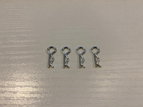 MRC Body Clip 10pcs Silver