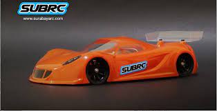 SUBRC 1/28 LEXAN TOURING BODY 98MM PHENOM GT