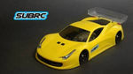 SUBRC 1/28 LEXAN TOURING BODY 98MM 458GT WB