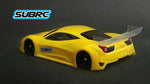 SUBRC 1/28 LEXAN TOURING BODY 98MM 458GT WB