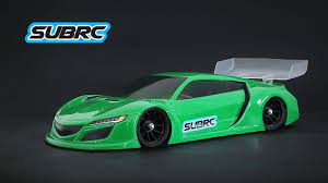 SUBRC 1/28 LEXAN TOURING BODY 98MM NSX GT3