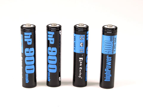 PN Racing High Power 900mah Ni-MH Rechargeable AAA Battery (4pcs) HP900