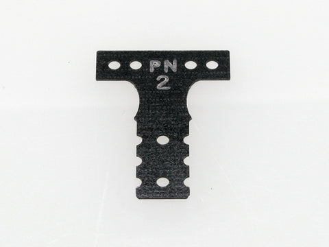 PN Racing Mini-Z MR03 MM G10 Black Fiber Glass T-Plate (Multiple Hardness)