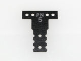 PN Racing Mini-Z MR03 MM G10 Black Fiber Glass T-Plate (Multiple Hardness)